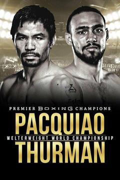 poster for Manny Pacquiao vs. Keith Thurman
