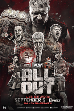 poster for AEW: All Out