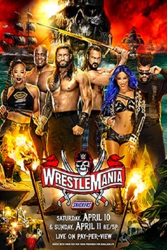 poster for WWE WrestleMania 37, Night One