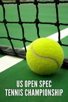 poster for US Open Spec Tennis Championship