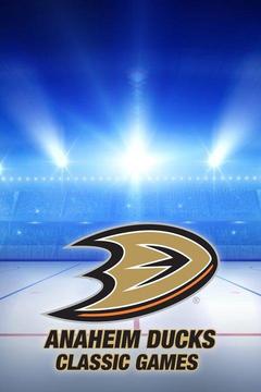 poster for Anaheim Ducks Classic Games