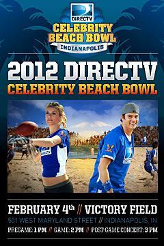 poster for Celebrity Beach Bowl 2012