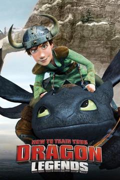poster for DreamWorks How to Train Your Dragon Legends