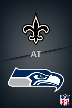 poster for NFC Divisional Playoff: New Orleans Saints @ Seahawks
