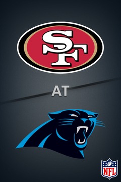 poster for NFC Divisional Playoff: San Francisco 49ers @ Panthers