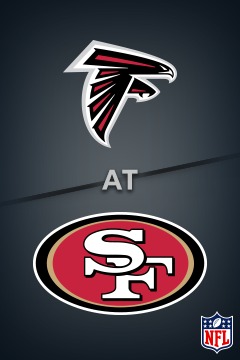 poster for Falcons @ 49ers