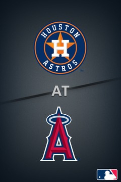 poster for Astros @ Angels (Astros Broadcast)