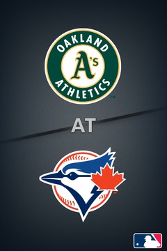 poster for A's @ Blue Jays