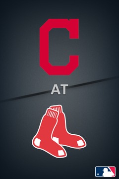 poster for Indians @ Red Sox