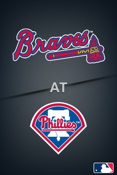 poster for Braves @ Phillies