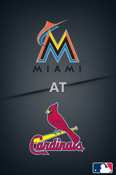 poster for Marlins @ Cardinals