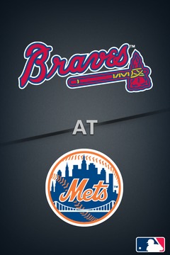 poster for Braves @ Mets