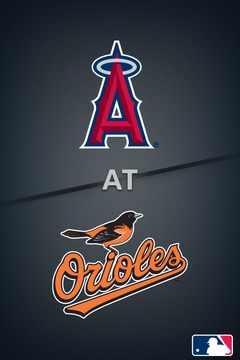 poster for Angels @ Orioles