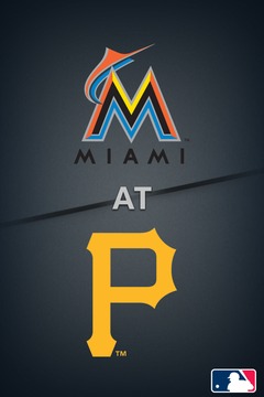 poster for Marlins @ Pirates