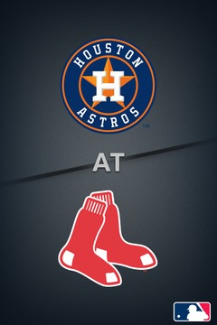 poster for Astros @ Red Sox