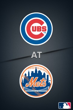 poster for Cubs @ Mets