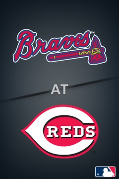 poster for Braves @ Reds