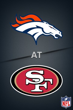poster for Broncos @ 49ers