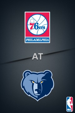 poster for 76ers @ Grizzlies