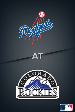 poster for Dodgers @ Rockies (Dodgers Broadcast)