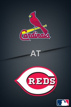 poster for Cardinals @ Reds