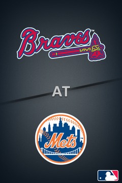 poster for Braves @ Mets