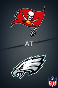 poster for Buccaneers @ Eagles