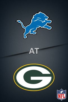 poster for Lions @ Packers