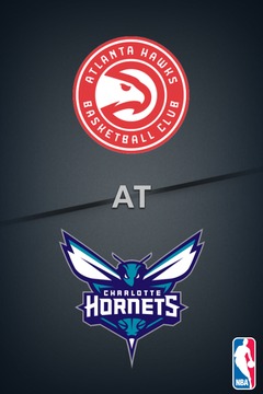 poster for Hawks @ Hornets