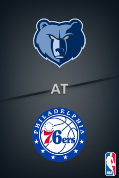 poster for Grizzlies @ 76ers (Grizzlies Broadcast)