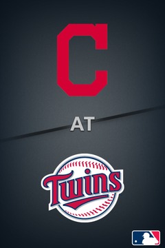 poster for Indians @ Twins