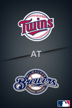poster for Twins @ Brewers